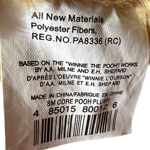 Winnie The Pooh 12in Plush Soft Authentic Disney Store Exclusive - Picture 6 of 6